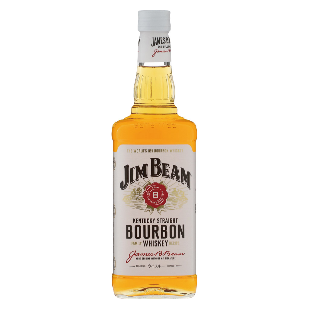 ジムビーム ジムビーム 40度 ホワイトラベル 700ml 価格比較 - 価格.com