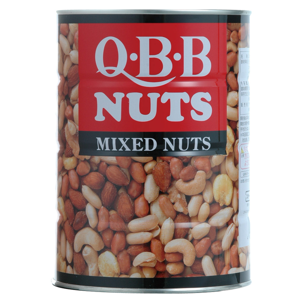 Q B B ミックスナッツ 1kg(缶)