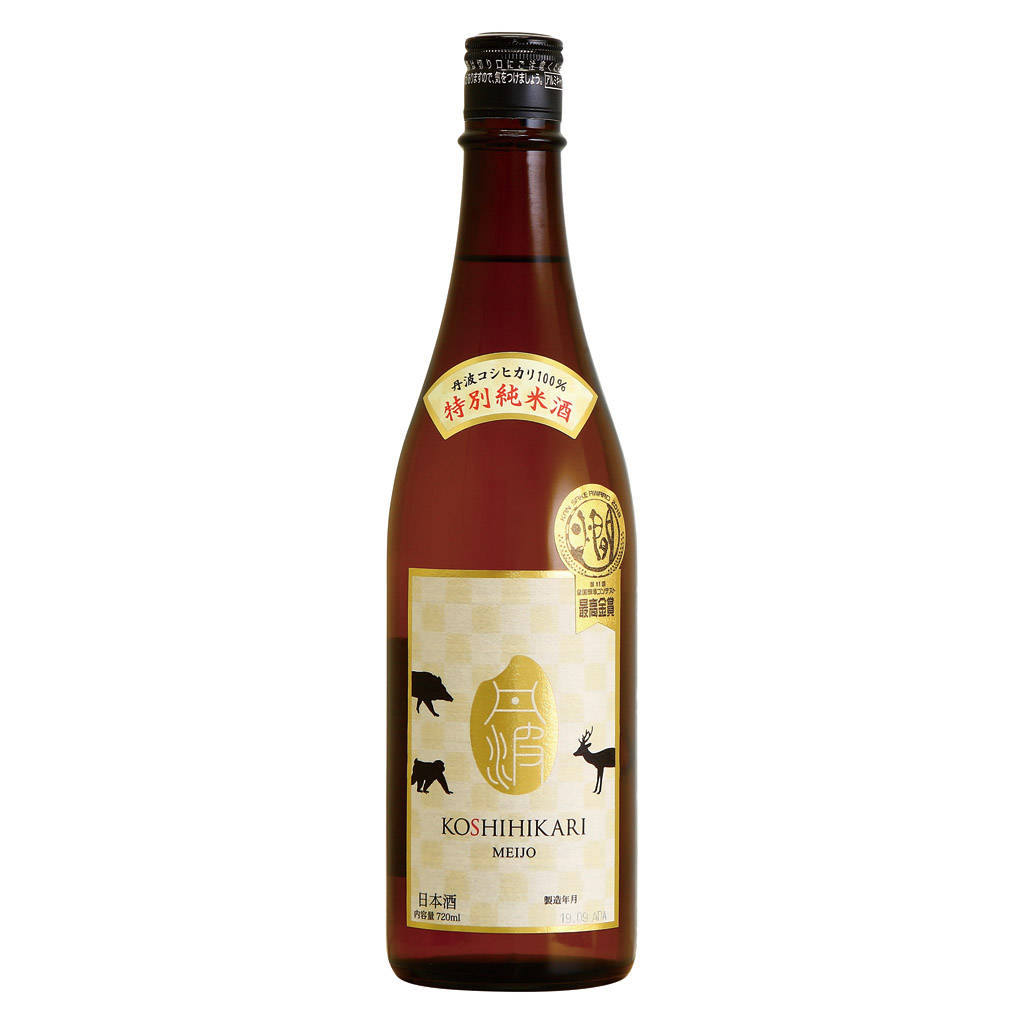 良質 山梨県梨北産こしひかり100％ 日本男児 720ml 山梨のこしひかり 日本酒