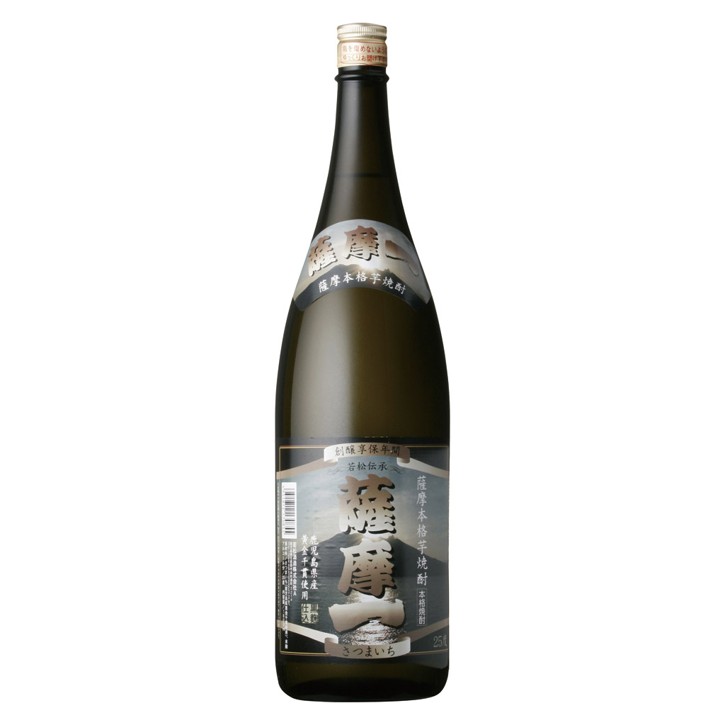 若松酒造 薩摩一 本格芋焼酎 25度 1.8L パック 1800ml