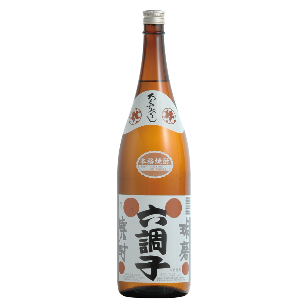 六調子 球磨焼酎 25度 1800ml