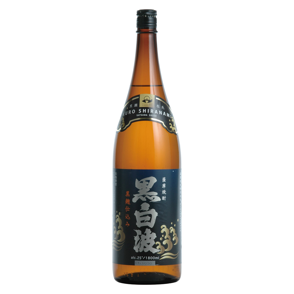 薩摩酒造 黒白波 25度 1800ml 価格比較 - 価格.com
