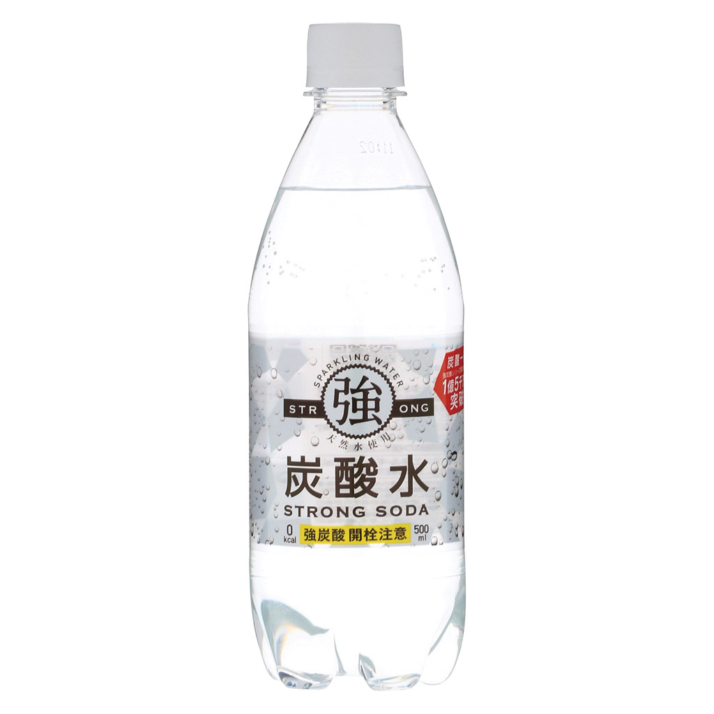 友桝飲料 強炭酸水 500ml×24本 PET (水・ミネラルウォーター・炭酸水) 価格比較 - 価格.com