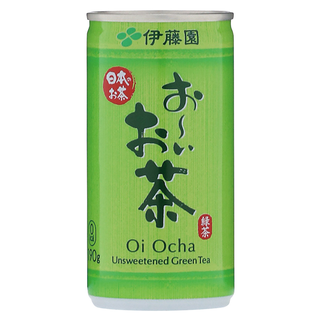 お〜いお茶 緑茶 缶 190g(30本入り)
